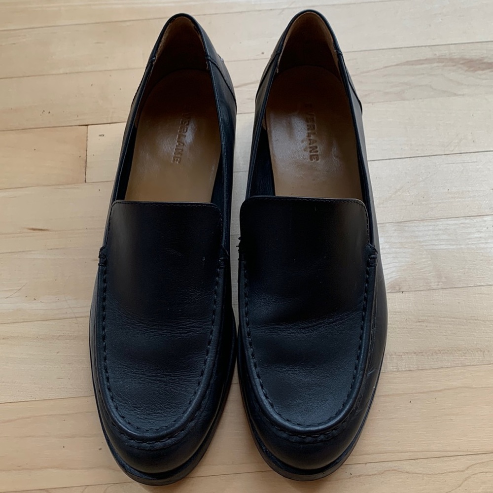 Everlane leather loafers